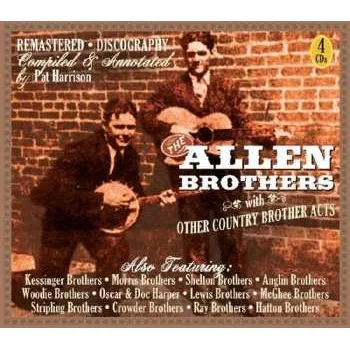 Zahraniční hudba 4CD/Box Set The Allen Brothers: The Allen Brothers With Other Country Brother Acts 2022