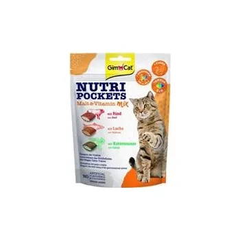 Pamlsek pro kočku Gimcat Nutri Pockets Malt & Vitamin Mix 150