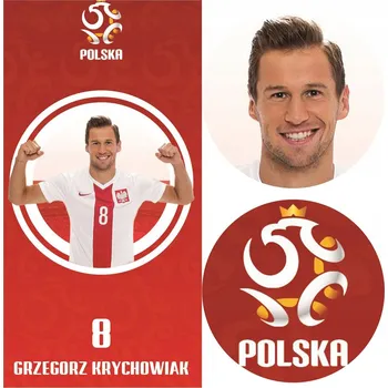 Fotbalová osuška PZPN Krychowiak 70x140