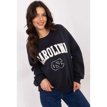 Dámská mikina Grafitová mikina s kapucí a kulatým výstřihem