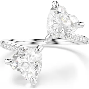 Prsten Swarovski Luxusní otevřený prsten s krystaly Swarovski Attract Soul 5535191 55 mm + 2 měsíce na vrácení zboží