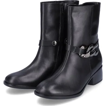 Dámská zimní obuv Dámská kožená obuv R8875-01 Remonte černá Barva: schwarz, Velikost: 41