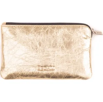 SEGALI Kožená mini peněženka-klíčenka 7289 golden shiny + 2 měsíce na vrácení zboží