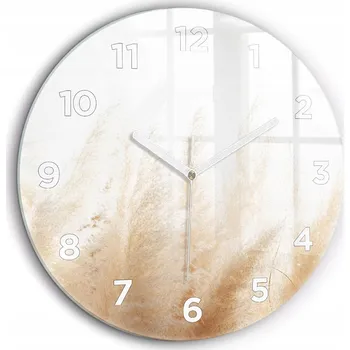 Hodiny Nástěnné hodiny Wallfluent hnědé 60 cm