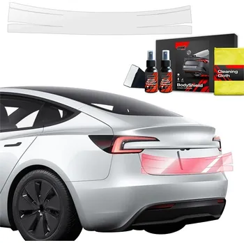 Lišta karosérie GRIZZ Protector Ochranná fólie zadního nárazníku Tesla Model 3 Facelift (2020 - 2023) , 1 ks