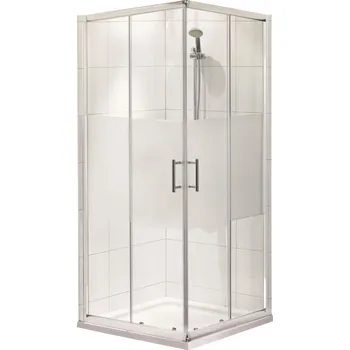 GEO Made for You Sprchový kout rohový, 80 × 80 × 195 cm, 6 mm, čiré MFY40S80