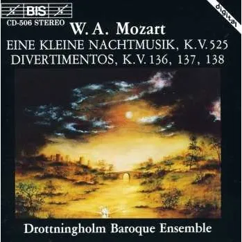 Zahraniční hudba CD Wolfgang Amadeus Mozart: Eine Kleine Nachtmusik - Divertimento K.V.136,137,138 2003 Emphasis