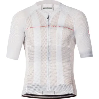 cyklistický dres CASTELLI - dres Climber's A/C bílá XXL