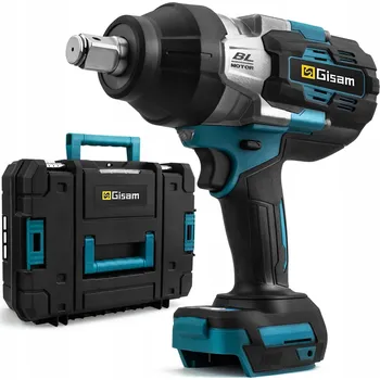 Rázový utahovák Gisam 3000 Nm 3/4" bezkartáčový akumulátorový s kufříkem