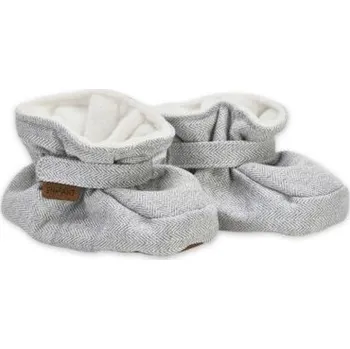 Capáčky En Fant Bavlněné capáčky - Grey Melange, vel. 21/22