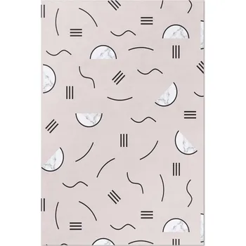 Obraz Moderní vinylový Koberec do bytu Abstraktní tvary boho styl 60x90 cm