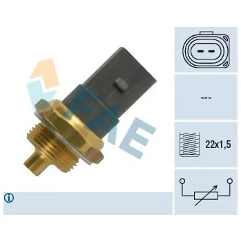 Čidlo automobilu Snímač, teplota chladiva FAE FAE33786