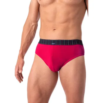 Slipy Klíčové kalhotky MPP 408 A25 A'2 M-2XL námořnická modř-červená XXL