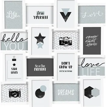 Rám na obraz Atmosphera, Fotorámeček, bílý