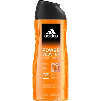 Sprchový gel adidas Power Booster Man sprchový gel 400 ml