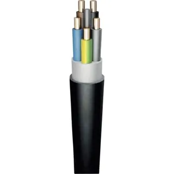 elektrický kabel Kabel CYKY-J 5x6mm² černý 15 m