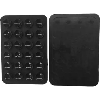 SILIKONOVÝ DRŽÁK TELEFONU S PŘÍSAVKAMI Černá