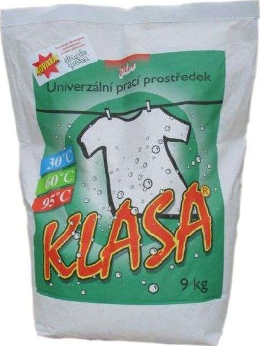 KLASA PLUS – Prací prášek 9 kg (pytel, pro prádelny)