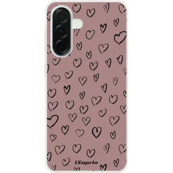 Pouzdro na mobilní telefon Odolné silikonové pouzdro iSaprio - Heart Dark - Samsung Galaxy A36