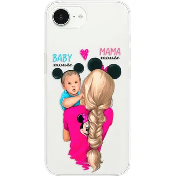 Pouzdro na mobilní telefon Odolné silikonové pouzdro iSaprio - Mama Mouse Blonde and Boy - iPhone 16e