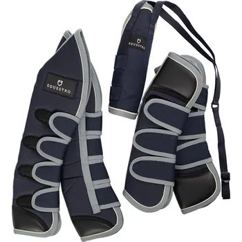 Ochrana nohy a ocasu Chrániče transportní Superior Equestro + chránič ocasu, 5 ks, navy FULL