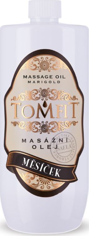 TOMFIT minerální masážní olej – Měsíček 1 l