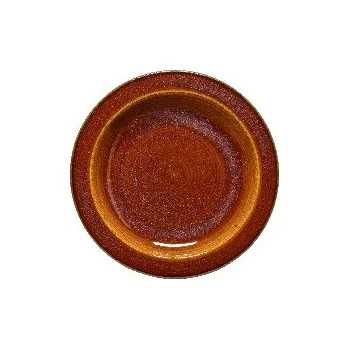 Talíř Talíř dezertní pr.15x2cm, POTERIE, hnědá|Caramel (balení)|Casafina by Costa Nova