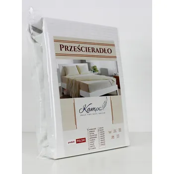 Prostěradlo PROSTĚRADLO S GUMOU DAMAŠEK PROUŽEK 4 MM BOK 30 CM BAVLNA 130x220