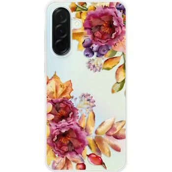 Pouzdro na mobilní telefon Odolné silikonové pouzdro iSaprio - Fall Flowers - Samsung Galaxy A36