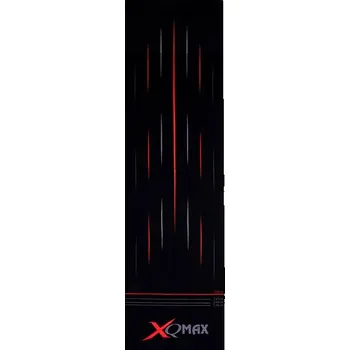 XQ MAX Dart Mat Stripes Podložka/koberec na šipky 80 × 285 cm červený