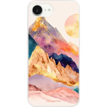 Odolné silikonové pouzdro iSaprio - Abstract Mountains - iPhone 16e