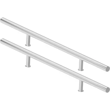 Dveřní kování Madlo 100/50 kulaté oboustranné Nerez