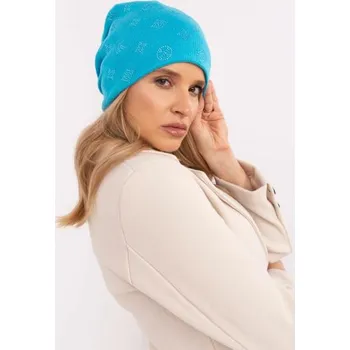 Čepice Tyrkysová zimní čepice s kašmírem