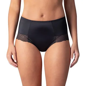 Stahovací kalhotky Dámské stahovací kalhotky FLAT TUMMY LACE MIDISLIP - BELLINDA - černá M