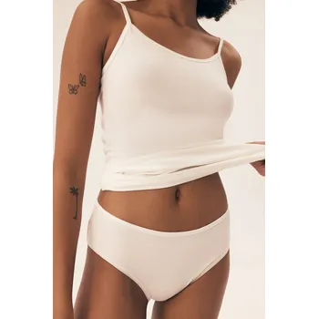 Kalhotky DÁMSKÉ KALHOTKY MODRÉ 2 2PAK 42860 SS25 bílá 2XL