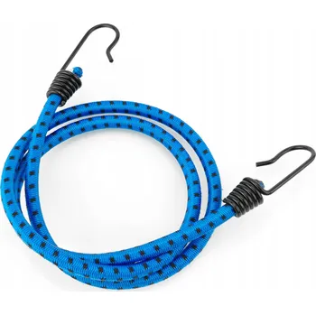 autokoberec Gumové transportní lanko s háčky na náklad, expander modré, 120 cm