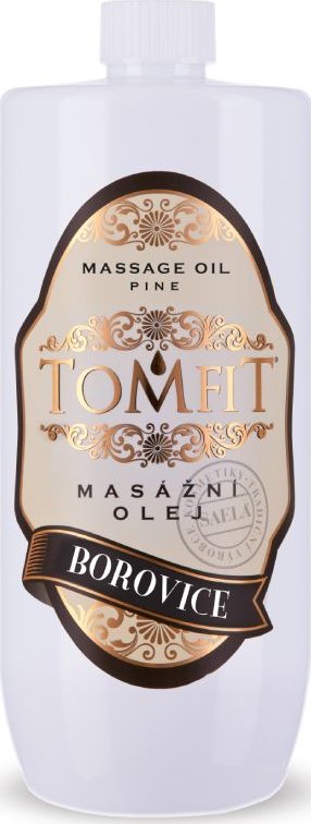 TOMFIT masážní olej – Borovice 1 l