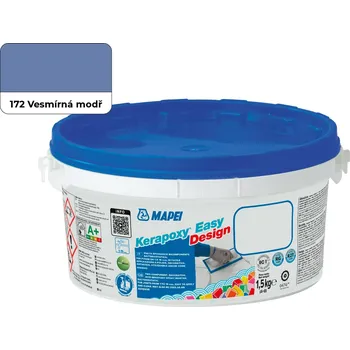 Spárovací hmota MAPEI Kerapoxy Easy Design 172 vesmírná modř 1,5kg