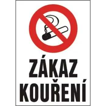 Značení Tabulka bezpečnostní - Zákaz kouření 12318