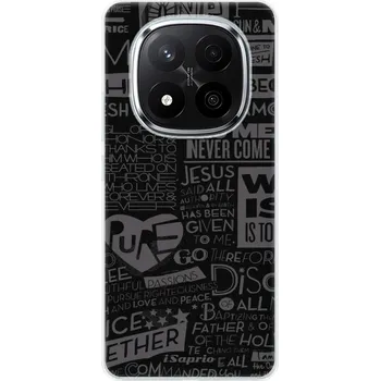 Pouzdro na mobilní telefon Odolné silikonové pouzdro iSaprio - Text 01 - Xiaomi Redmi Note 14 Pro 5G/14 Pro+ 5G