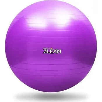 Gymnastický míč Gymnastický míč ZLEXN Yoga Ball 65 cm fialová