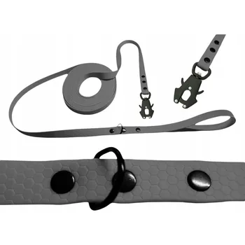 Vodítko pro psa VODÍTKO LANKO VODĚODOLNÉ MĚKKÉ TRÉNINK BIOTHANE PVC | FROG EDITION 10M 16MM