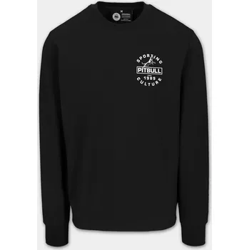 Pánská mikina PitBull West Coast Pánska mikina PHYSICAL CULTURE - černá - PWC_PMPHYSCUL_BLK Velikosti: M