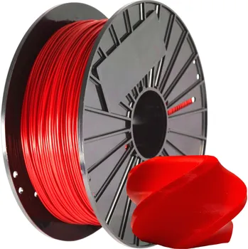 Filament PLA filament+ SVĚTLE ČERVENÝ 1,75mm 1kg F3D