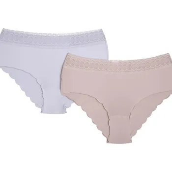 Kalhotky DÁMSKÉ KALHOTKY 2 PAK 42826 POLLY 2 SS25 BLUE-ROW XL