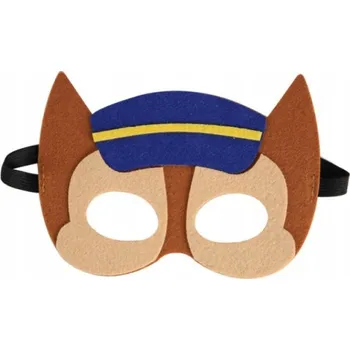 Karnevalová maska PLSTĚNÁ MASKA Tlapková patrola CHASE