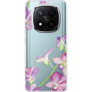 Pouzdro na mobilní telefon Odolné silikonové pouzdro iSaprio - Purple Orchid - Xiaomi Redmi Note 14 Pro 5G/14 Pro+ 5G