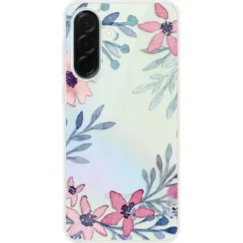 Pouzdro na mobilní telefon Odolné silikonové pouzdro iSaprio - Leaves and Flowers - Samsung Galaxy A36
