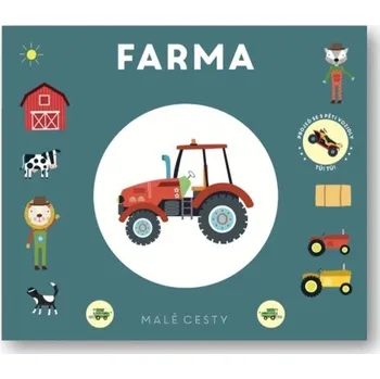Hračka pro nejmenší Malé cesty Farma Kniha