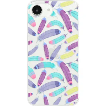 Pouzdro na mobilní telefon Odolné silikonové pouzdro iSaprio - Feather Pattern 01 - iPhone 16e